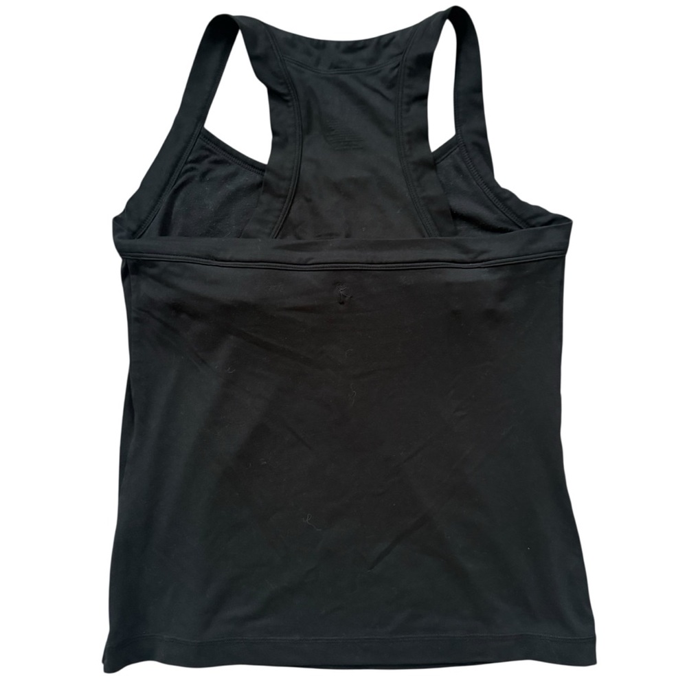 Danskin Now Black Tank Top with Gray Mandala Design - Picture 2 of 5